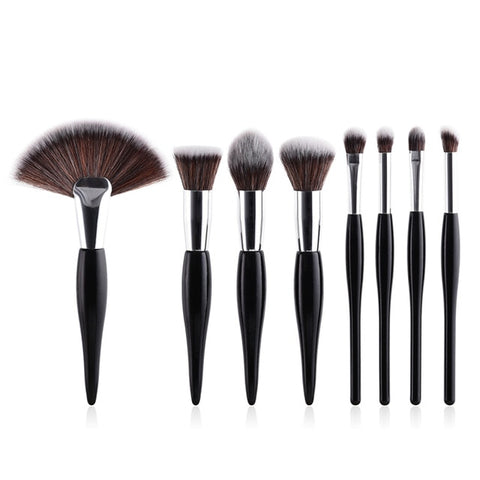 brush set for facial make up