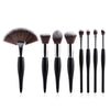 Image of brush set for facial make up