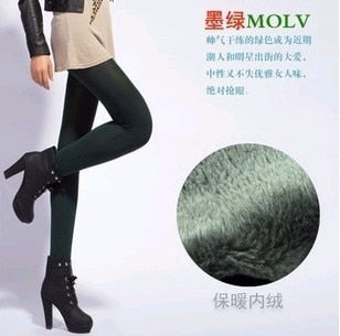 Winter High Elasticity Leggings - Good Quality