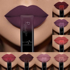 Waterproof Nude Matte Velvet Glossy Lip Gloss Lipstick