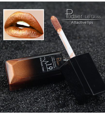 Waterproof Nude Matte Velvet Glossy Lip Gloss Lipstick