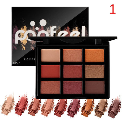 40 Color Matte Eyeshadow Pallete glitter