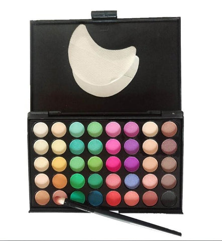 40 Color Matte Eyeshadow Pallete glitter