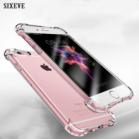 Super Shockproof Clear Soft Case