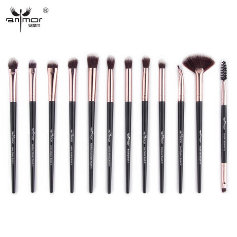 Pro Makeup Brushes Set 12 pcs