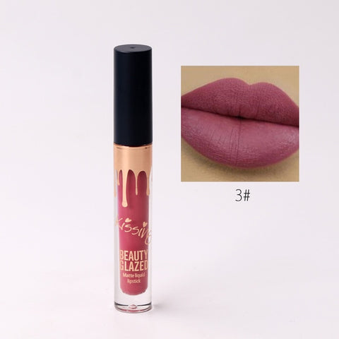 6 Colors Matte Lipstick Beauty Glazed Set