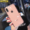 Image of Transparent Silicone Phone Case For iPhone